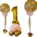 Borddekorasjon: Glitzy 1st Birthday
