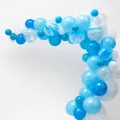 Ballongbue: Blå Chrome - Gjør-det-selv (DIY) sett