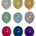 Lateksballong: Crystal - Flere farger - 30cm - Per stk