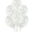 Lateksballonger (50stk): Sommerfugler - 30cm - Crystal