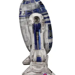 Folieballong: Gående R2D2 Star Wars - 86 x 96cm