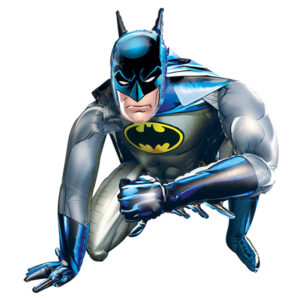 Folieballong: Gående Batman - 91 x 111cm