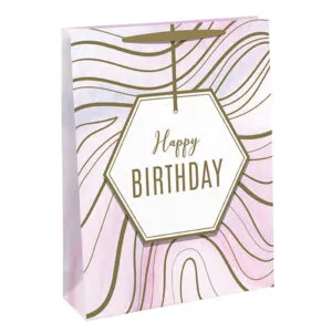 Gavepose: "Happy Birthday" - Stor