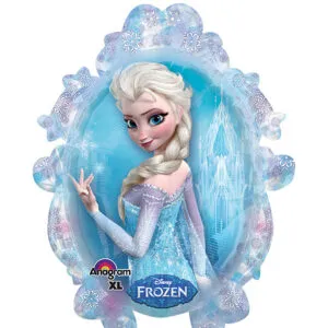 Folieballong: Frozen - Elsa - 63 x 78cm