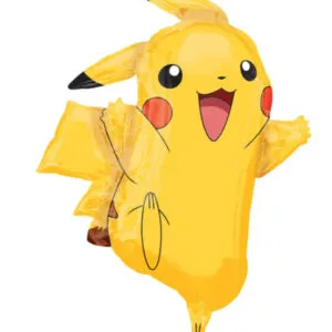Folieballong: Pikachu - 62 x 78cm