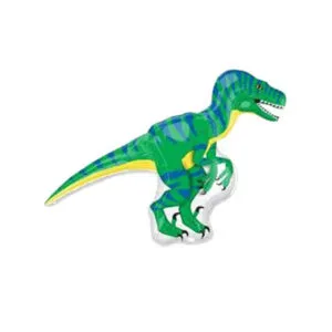 Folieballong: Dinosaur - Velociraptor - 96 x 89cm
