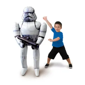 Folieballong: Star Wars Storm Trooper - 177 x 83cm