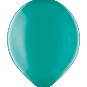 Lateksballonger (100stk): Crystal - Flere farger - 30cm - Teal (Crystal)