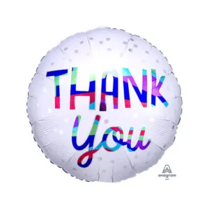 Folieballong: "Thank You" - 45cm