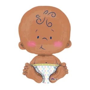 Folieballong: Cute Baby - 60 x 40cm