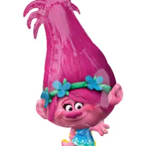 Folieballong: Trolls - Poppy - 78cm