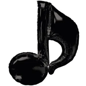 Folieballong: Musikknote - 73 x 88cm