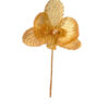 Konfetti (6stk): Orkide: Gull - 5 x 10cm