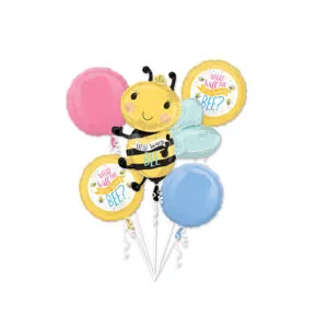 Ballongbukett: "What will the little honey bee?" - Bie - Fargerik