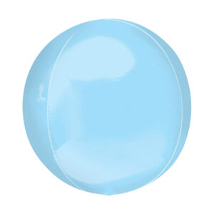 Orbz / Speilballong: Flere farger (Pastel) - 38 x 40cm - Blå (Pastel)