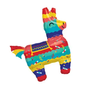 Folieballong: Lama Pinata - Fargerik - 73 x 83cm