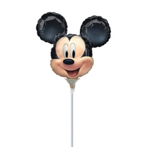 Folieballong: Mikke Mus Hode - Liten størrelse