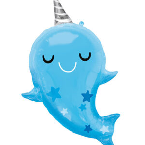 Folieballong: Baby Hval - 66 x 76cm