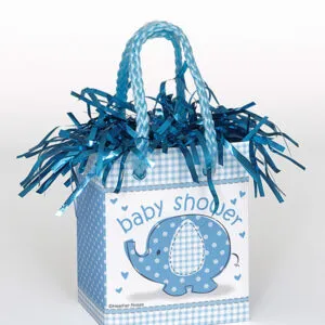Ballongvekt: "Baby Shower"- Flere farger - 157g - Blå