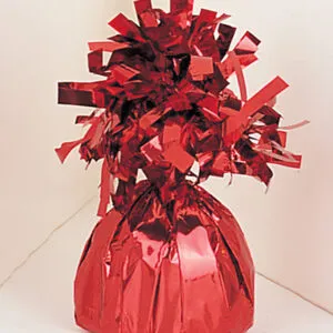 Ballongvekt: Folie - Flere farger - 175g - Rød