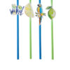 Sugerør (8stk): Fargerik Sommer - 19,2cm