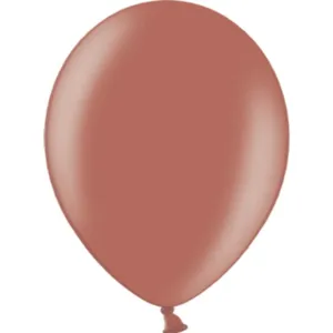 Lateksballonger (100stk): Metallic - Flere farger - 12cm - Copper (Metallic)