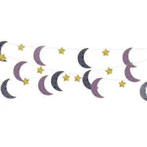Swirls (6stk): Eid - Måner - 213cm