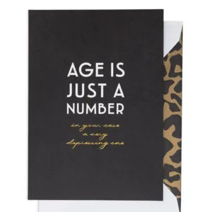 Kort: Age is just a number - A6
