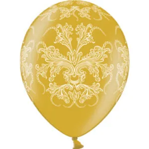 Lateksballonger (50stk): Wed. Classic- Flere farger - 30cm - Gold (Metallic)