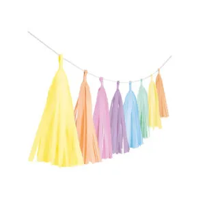 Girlander / Dusker: Flere farger - Fargerik - Papir - 304cm - Regnbue