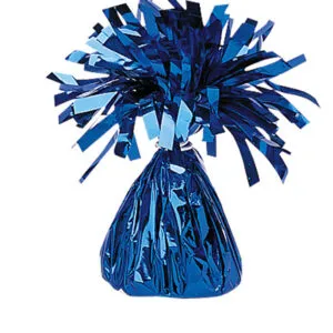 Ballongvekt: Folie - Flere farger - 170g - Blå