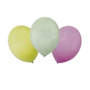 Lateksballonger (50stk): Macaron Flere farger - 27,5cm