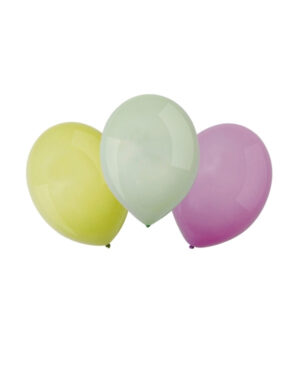 Lateksballonger (50stk): Macaron Flere farger - 27,5cm
