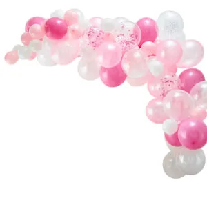Ballongbue: Rosa - Gjør-det-selv (DIY) sett