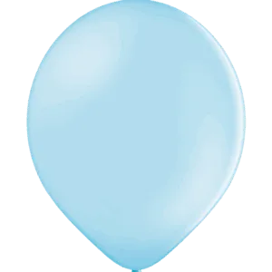 Lateksballong: Pastel - Flere farger - 12cm - Per stk - Sky Blue (Pastel)