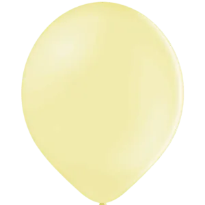 Lateksballong: Pastel - Flere farger - 12cm - Per stk - Lemon (Pastel)