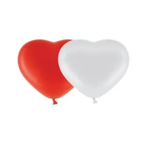 Lateksballonger (25stk): Hjerter (Pastel) - Flere farger - 28cm