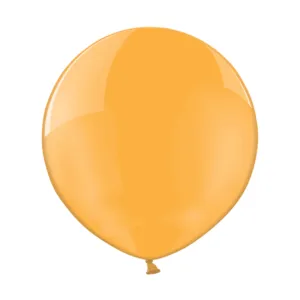 Lateksballong: Crystal - Flere farger - 90cm - Orange (Crystal)