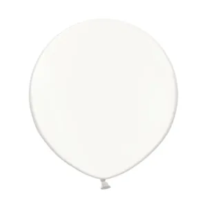 Lateksballong: Crystal - Flere farger - 90cm - Clear (Crystal)
