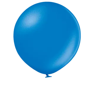 Lateksballong: Metallic - Flere farger - 60cm - Blue (Metallic)