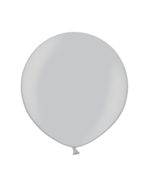 Lateksballong: Metallic - Flere farger - 90cm - Silver (Metallic)