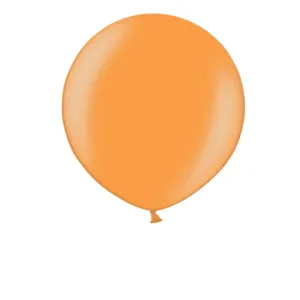 Lateksballong: Metallic - Flere farger - 90cm - Bright Orange (Metallic)