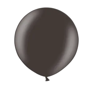 Lateksballong: Metallic - Flere farger - 90cm - Black (Metallic)