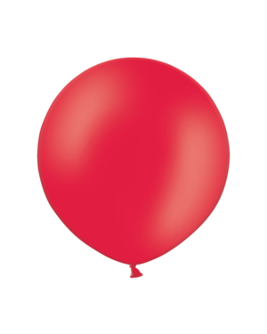 Lateksballong: Pastel - Flere farger - 90cm - Red (Pastel)