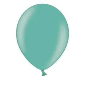 Lateksballonger (25stk): Metallic - Flere farger - 12cm - Green (Metallic)