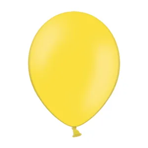 Lateksballonger (25stk): Metallic - Flere farger - 12cm - Citrus Yellow (Metallic)