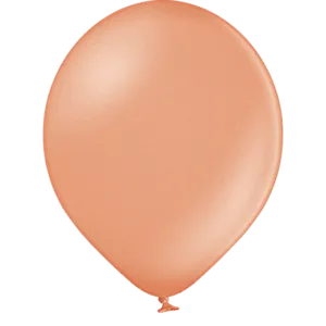 Lateksballonger (25stk): Metallic - Flere farger - 12cm - Rose Gold (Metallic)