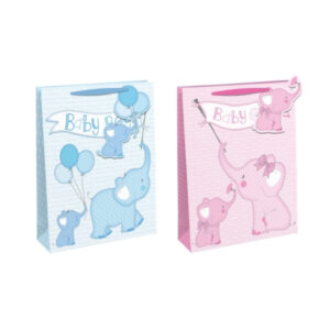 Gavepose: "Baby Boy / Girl" - Elefant - Medium