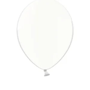 Lateksballonger (100stk): Crystal - Flere farger - 12cm - Clear (Crystal)