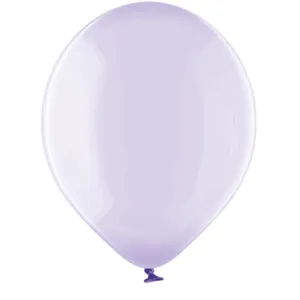 Lateksballonger (100stk): Crystal - Flere farger - 30cm - Soap Purple (Crystal)